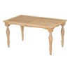 NicBex Modern Rectangular Dining Table Kitchen Table Tempered Glass Dining Table for Dining Room - 2 of 4