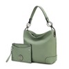 MKF Collection Viviana Vegan Leather Hobo Bag with Matching Wristlet by Mia K - 2 of 4