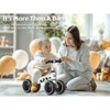 Allobebe Toddler Balance Ride-On Bike 4-Wheeled 12-36 Months Adjustable Seat Quiet Wheels - 4 of 4