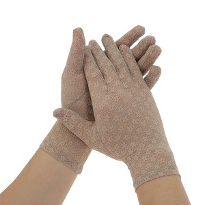 Unique Bargains Women's Ditsy Floral Lace Sunblock Mittens 1 Pair - 1 of 4