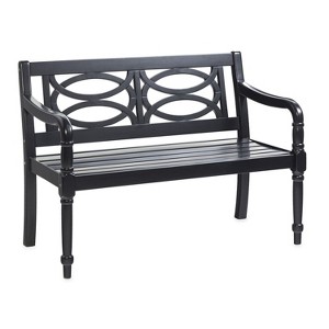Evergreen Eucalyptus Kings Bench, Black Color - 1 of 4