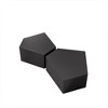 NicBex Modern Irregular Pentagon Nesting Coffee Table Set of 2 for Living Room and Office - 3 of 4