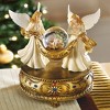 Collections Etc Musical Angels Christmas Holiday Snow Globe 6.25 X 5.5 X 6 - 2 of 2