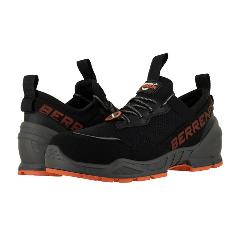 Berrendo Work Shoes For Men ' Alloy Toe Sneakers ' EH Rated 5001,Black