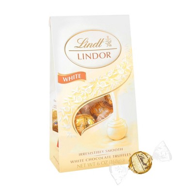 Lindt Lindor White Chocolate Truffles - 6oz