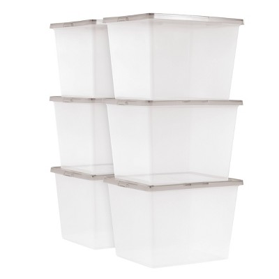 Iris 6pk 19qt Remington Weathertight Storage Box : Target