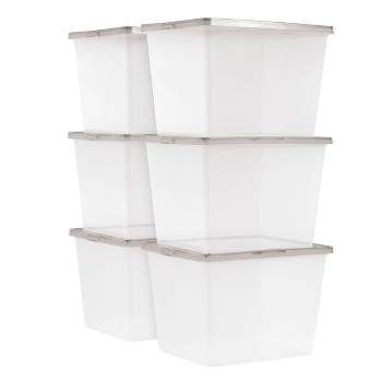 Iris Usa 2 Pack Wide Shoe Storage Box, Stackable And Drop Front : Target