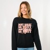 Simply Sage Market S.W.Smiley Don't Worry Be Hoppy Stacked Sweatshirt - 3 of 4