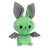Aurora Small Zed Zombie Bat Halloween Spooky Stuffed Animal Green 7" - 2 of 4