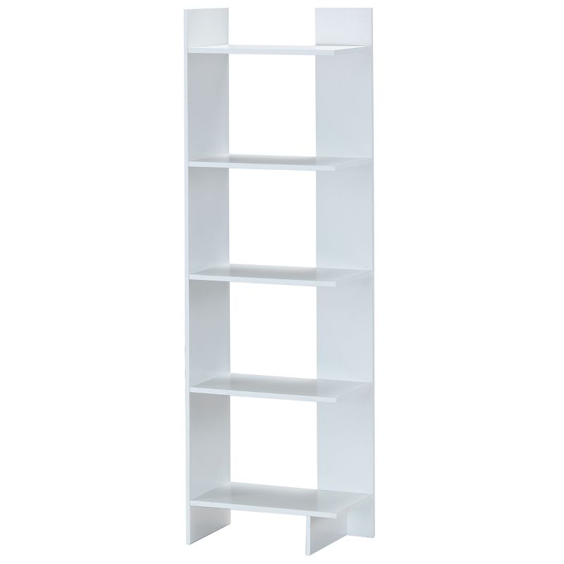 Tangkula 5-Tier Modern Bookcase Standing Storage Shelf Room Divider Display Rack, 4 of 7