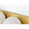 Elegant Lighting Jaylin 4 light Chrome and frosted white Bath Sconce - 4 of 4