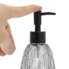 Unique Bargains Convenient Argyle Soap Dispenser 11.84oz 1 Pc - 3 of 4