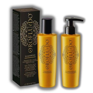 Revlon Orofluido Professional shampoo (6.7 oz) Orofluido Professional Conditioner (6.7 oz) | Remarkable Shine | Colour Protection | DUO SET - 1 of 2