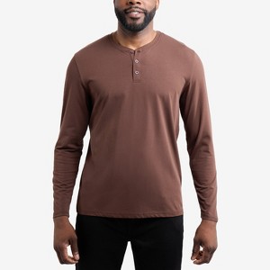 X RAY Men's V-Neck & Henley Long Sleeve T-Shirt - 1 of 4