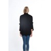 Women's Ruffle Hem Sweater Cardigan - Multiples - 3 of 4