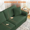 83" Comfy Cloud Couch, Modern 3 Seater Deep Seat Sofa with Wide Armrest, Removable Washable Cushion Cover, Cozy Sofa for Living Room Bedroom - 4 of 4