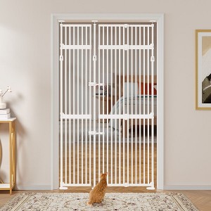 unipaws Upgraded Extra Tall Cat Gate - 1 of 4