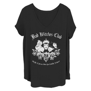 Women's Disney Bad Witches Club T-Shirt - 1 of 4