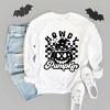 Simply Sage Market Women's Graphic Sweatshirt Howdy Pumpkin Checkered - 3 of 4