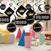 Big Dot of Happiness Hoco Dance - Homecoming Hanging Decor - Party Decoration Swirls - Set of 40 - 2 of 4