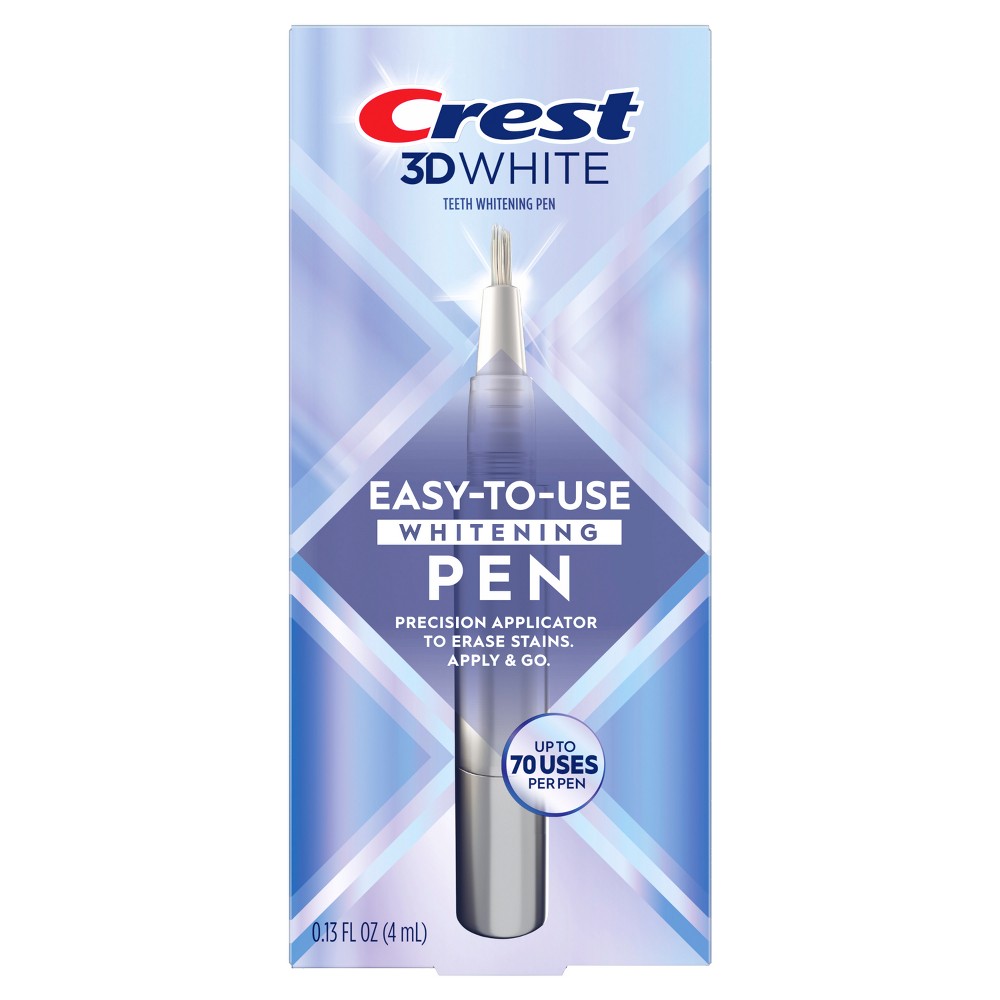 Photos - Toothpaste / Mouthwash Crest 3D White On-the-Go Teeth Whitening Pen - 0.13 fl oz 