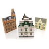Cat's Meow Village 7.5 Inch Hometown Christmas Set/4 1992 Christmas Wayne Cty Nos Village Buildings - 2 of 4