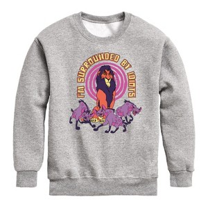 Boys' - Disney - The Lion King Graphic Long Sleeve Fleece Sweatshirt - 1 of 3