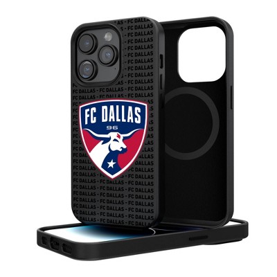 Keyscaper MLS Western Conference Teams Text Backdrop MagSafe Compatible Cell Phone Case for Apple iPhone