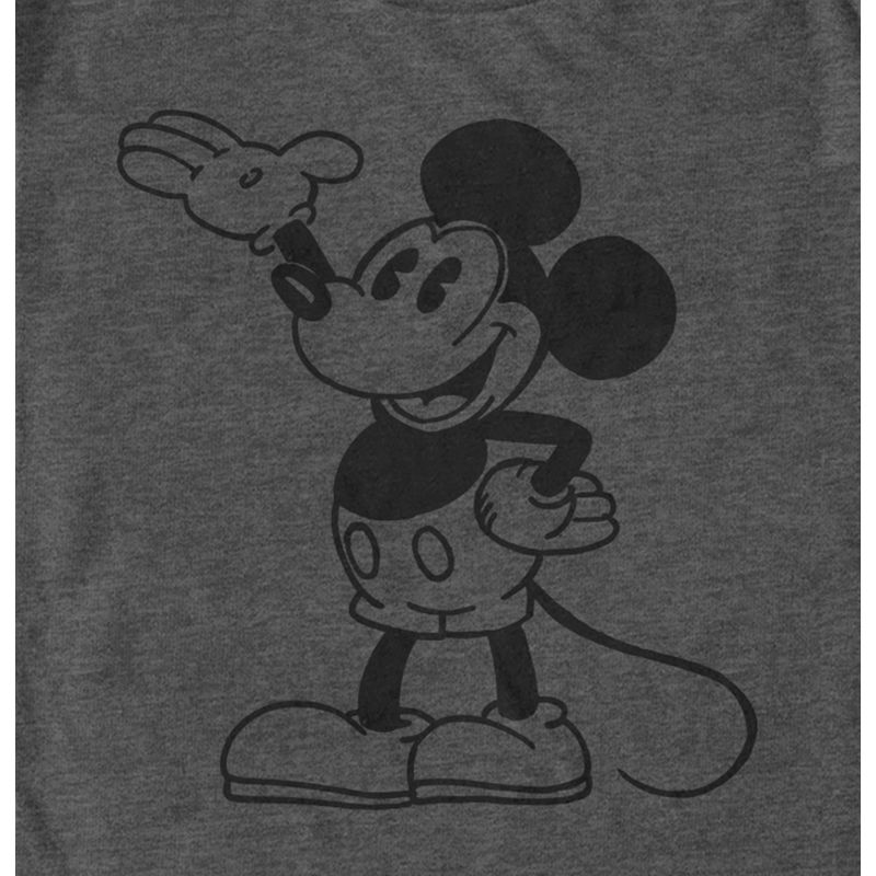 Men's Mickey & Friends Old School Pose T-Shirt, 2 of 6