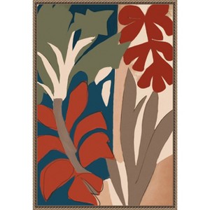 Amanti Art Botanical Impression No 1 by Treechild Canvas Wall Art Print Framed 16 x 23-in. - 1 of 4