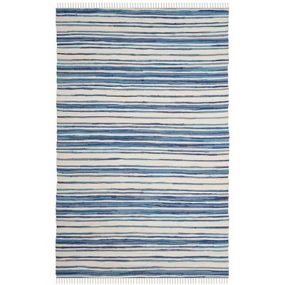 Rag Rug RAR126 Hand Woven Indoor Rugs - Safavieh