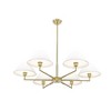 Z-Lite Leila 6 - Light Chandelier in  Luxe Gold - image 3 of 4