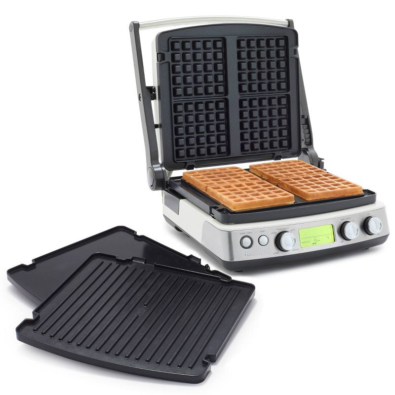GreenPan Elite Ceramic Nonstick 7-in-1 Multi-Function Contact Grill & Griddle and Waffle Maker, 1 of 6