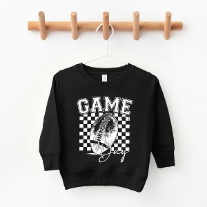 The Juniper Shop Retro Football Game Day Toddler Graphic Sweatshirt - 1 of 2