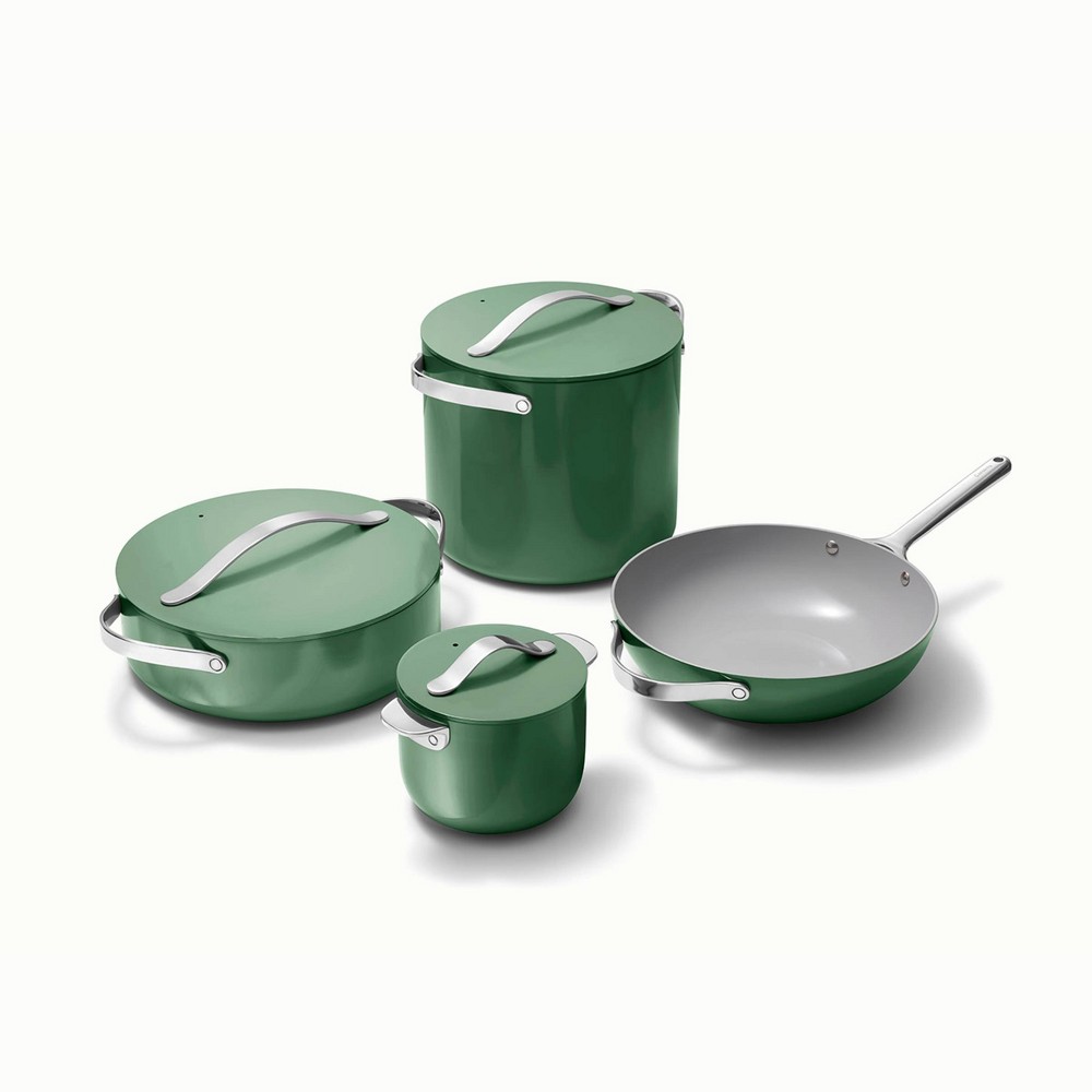 Caraway Home 8pc Cookware Set Sage