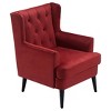 Celeste Tufted Accent Chair - Adore Décor - image 3 of 4