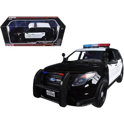 black police car toy