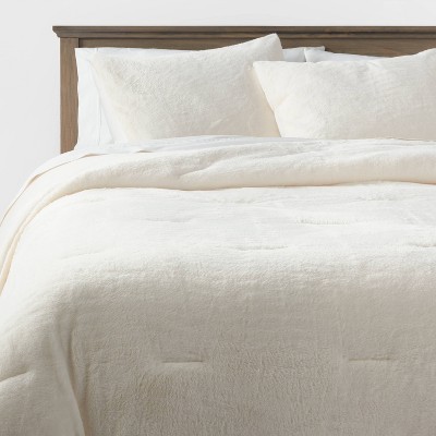 3pc Full/queen Performex Comforter Set Ivory - Danskin : Target