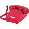 Cortelco Corded Phone - Red (Model 2500NDLRD_13). - 2 of 4
