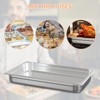 6-Piece Stainless Steel Hotel Pan Set – Commercial Grade Buffet & Food Storage Pans for Catering & Restaurant Use - 4 of 4