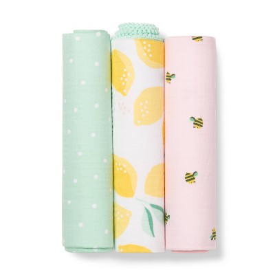 cute muslin swaddles