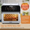 WHALL 12QT Touchscreen Air Fryer Oven with 12 Pre-set Cooking Menus, Clear Viewing Window, Up to 95% Less Oil for Healthier, Convenient Meals - 4 of 4