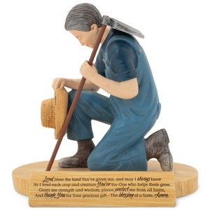 Dicksons Farmers Prayer 4.5 Inch Resin Stone Figurine - 1 of 4
