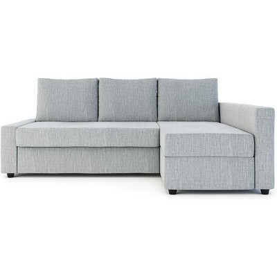 SYFERLORY MASTERS OF COVERS Snug Fit Friheten Slipcover for The IKEA Friheten with Chaise Corner Cover, (Light Grey)