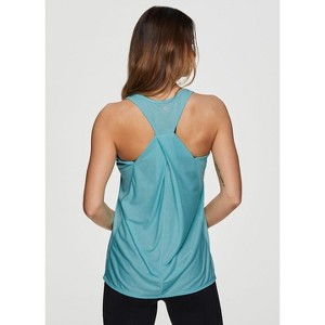 RBX Active Women's Twist Back Soft Relaxed Tank Top Tunic - 1 of 4