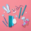 5ct Easter Craft Stick Characters Kit - Mondo Llama™ - 3 of 4