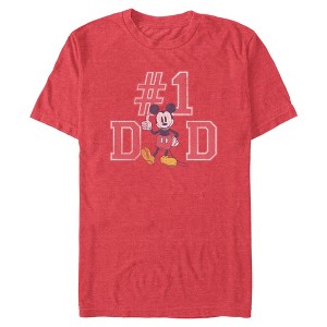 Men's Mickey & Friends Father's Day Mousey #1 Dad T-Shirt - 1 of 4