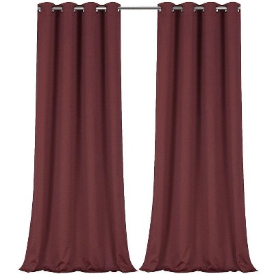 Assorted Colors Regal Home Collections Oversized Grommet Top Window Valance 