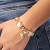 Sanrio Hello Kitty 7'' Fashion Charm Bead Bracelet with Pink and Gold Tone Enamel Beads - 3 of 4