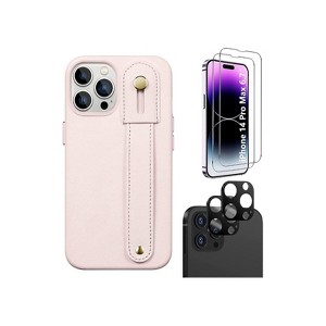 SaharaCase iPhone 14 Pro Max 6.7" Protection Bundle FingerGrip Case with Tempered Glass Screen and - 1 of 4